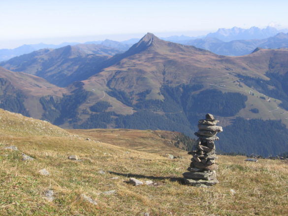 Pohled na Kitzbühelské Alpy